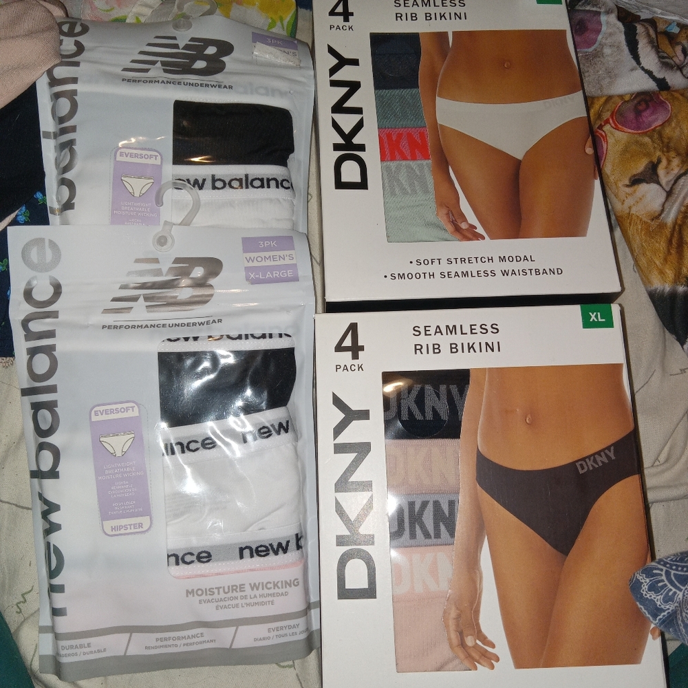 48 pair of new panties/thongs